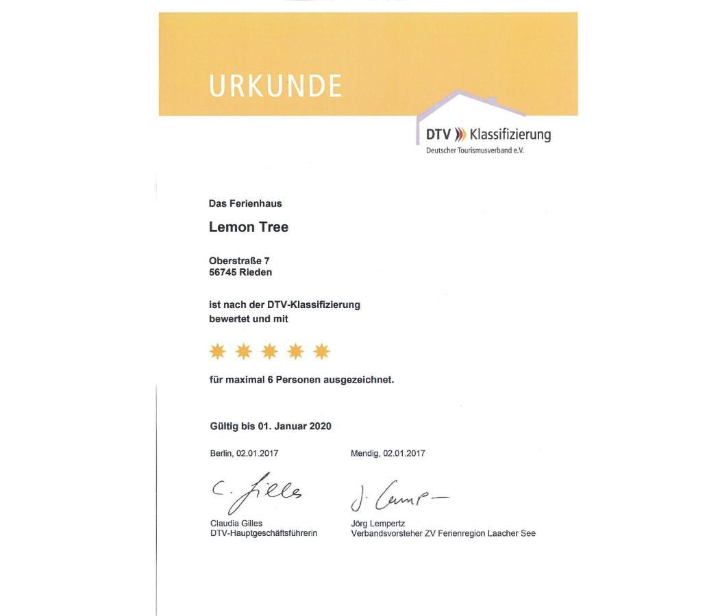 Ferienhaus Lemon Tree Rieden  외부 사진
